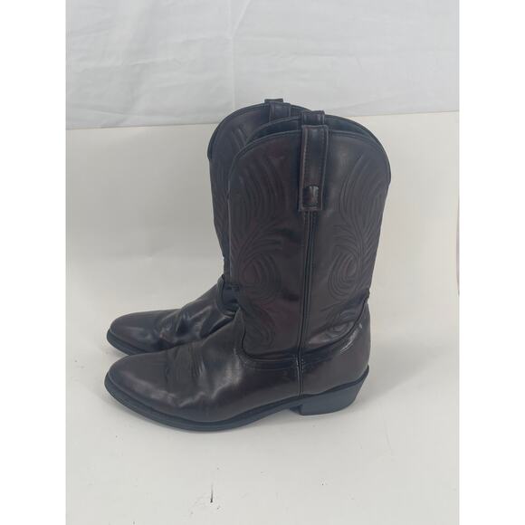 Justin RB875 Men\'s Size 13 EW Brown Leather Western Cowboy Boots USA Extra Wide main image 7
